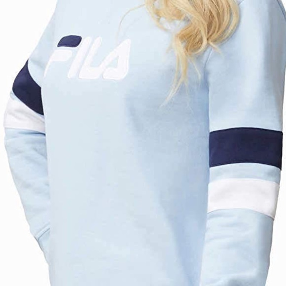 FILA Crewneck in Baby Blue